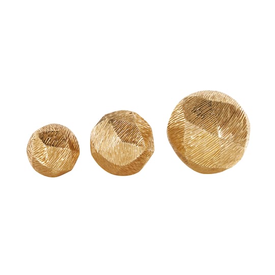 Gold Decorative Orbs & Vase Filler Set